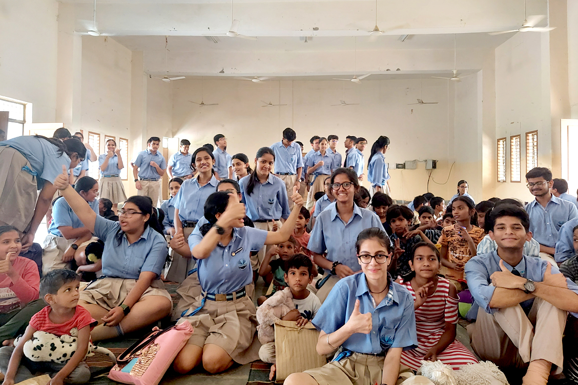 NGO visit by the students of The Khaitan School