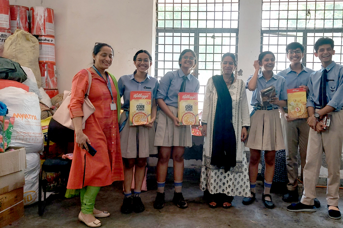 NGO visit by the students of The Khaitan School