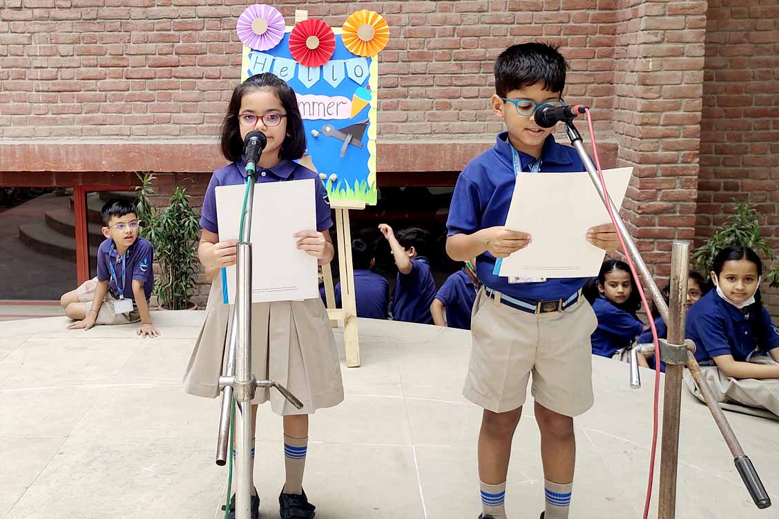 Class 2C Assembly at TKS
