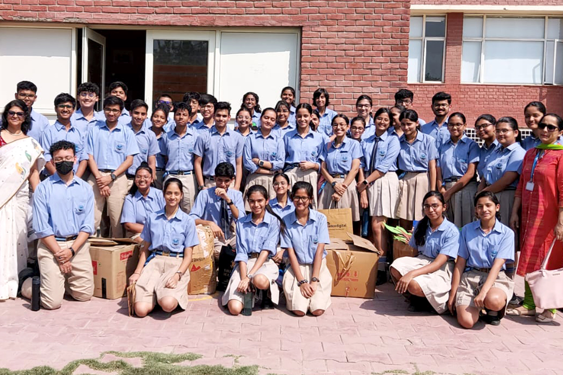 NGO visit by the students of The Khaitan School