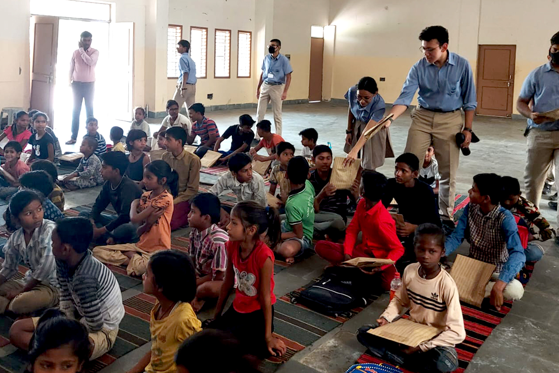 NGO visit by the students of The Khaitan School
