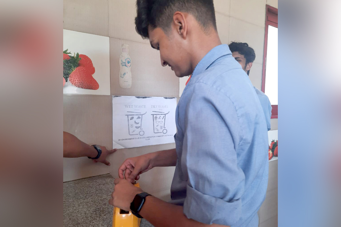 Environment Club Campaign at The Khaitan School