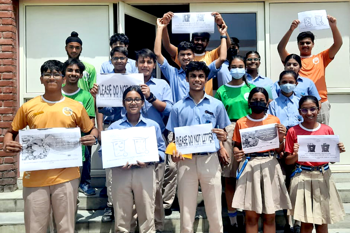Environment Club Campaign at The Khaitan School