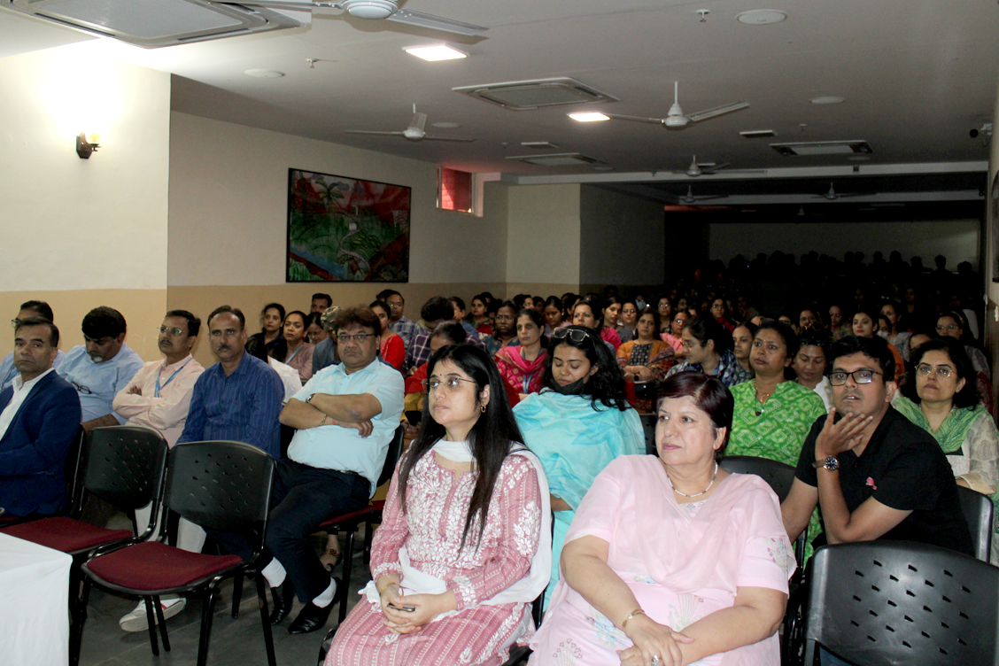 POSCO training of the teachers at The Khaitan School