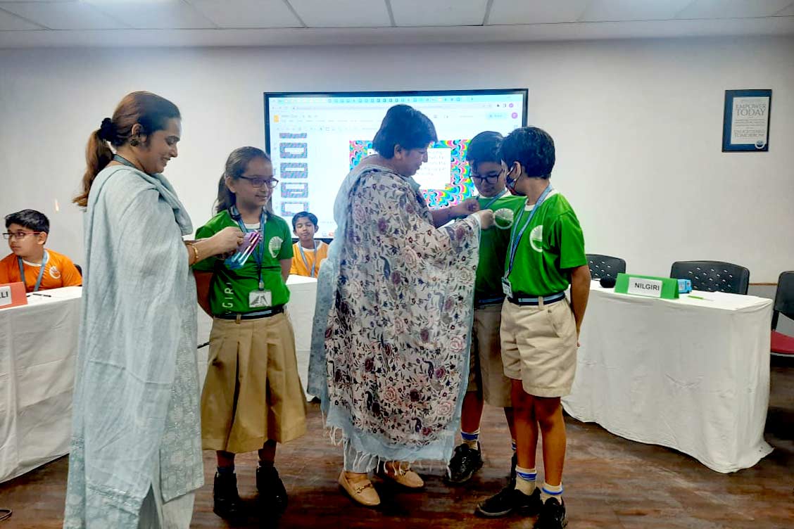 Inter-House Math Quiz Competition for Class V- Winners