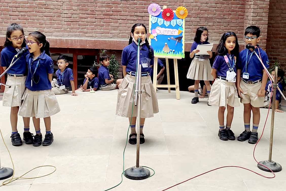 Class 2C Assembly at TKS