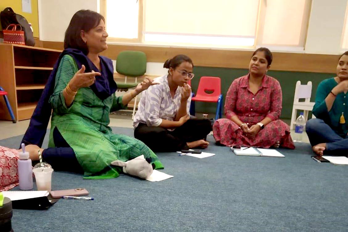 Circle Time Session Discussion by Arti Ma'am