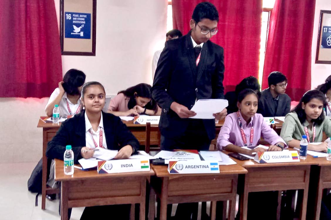 The Khaitan School Shines at Model United Nations