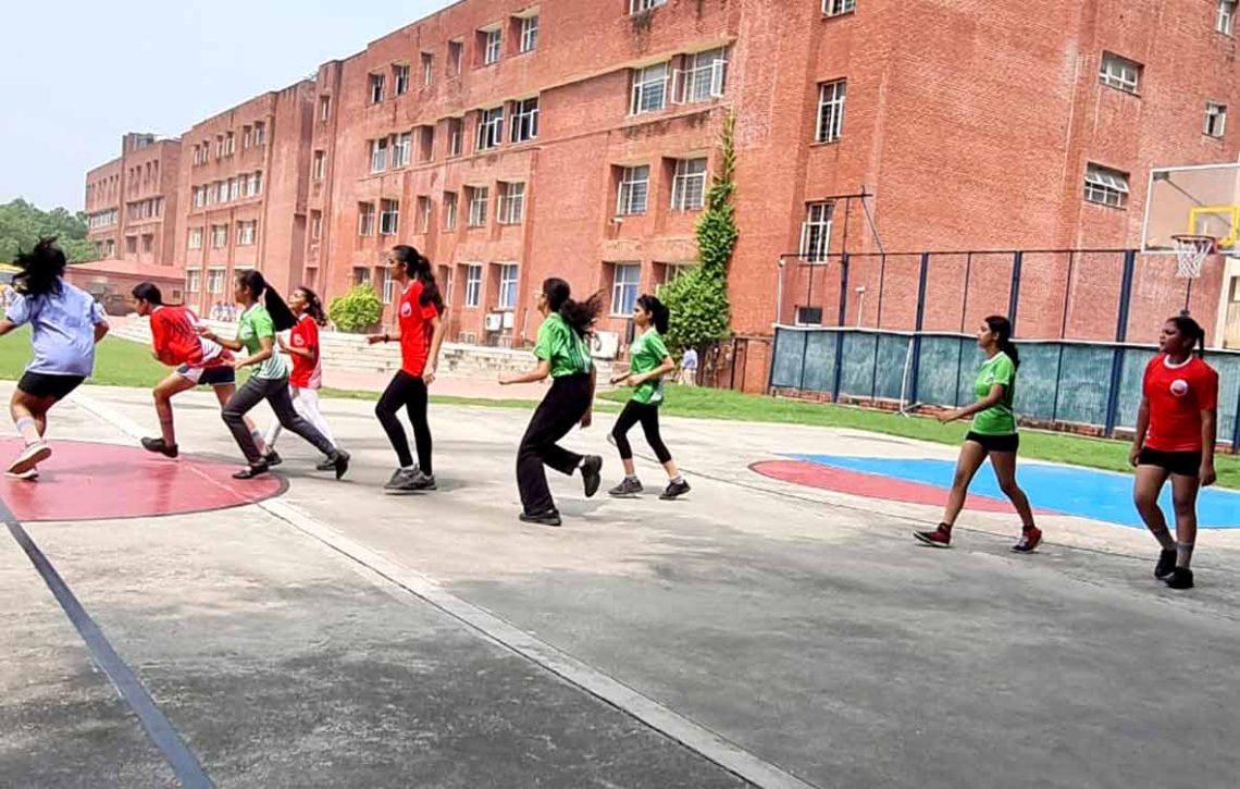 The Inter-House Girls' Basketball Tournament