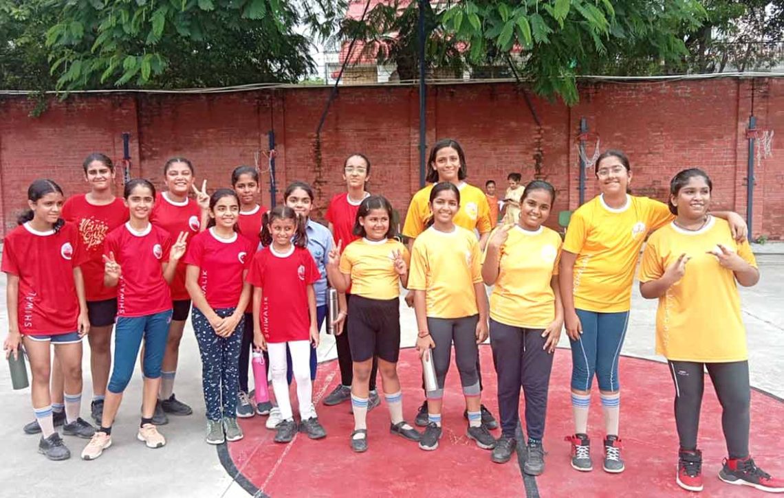 The Inter-House Girls' Basketball Tournament