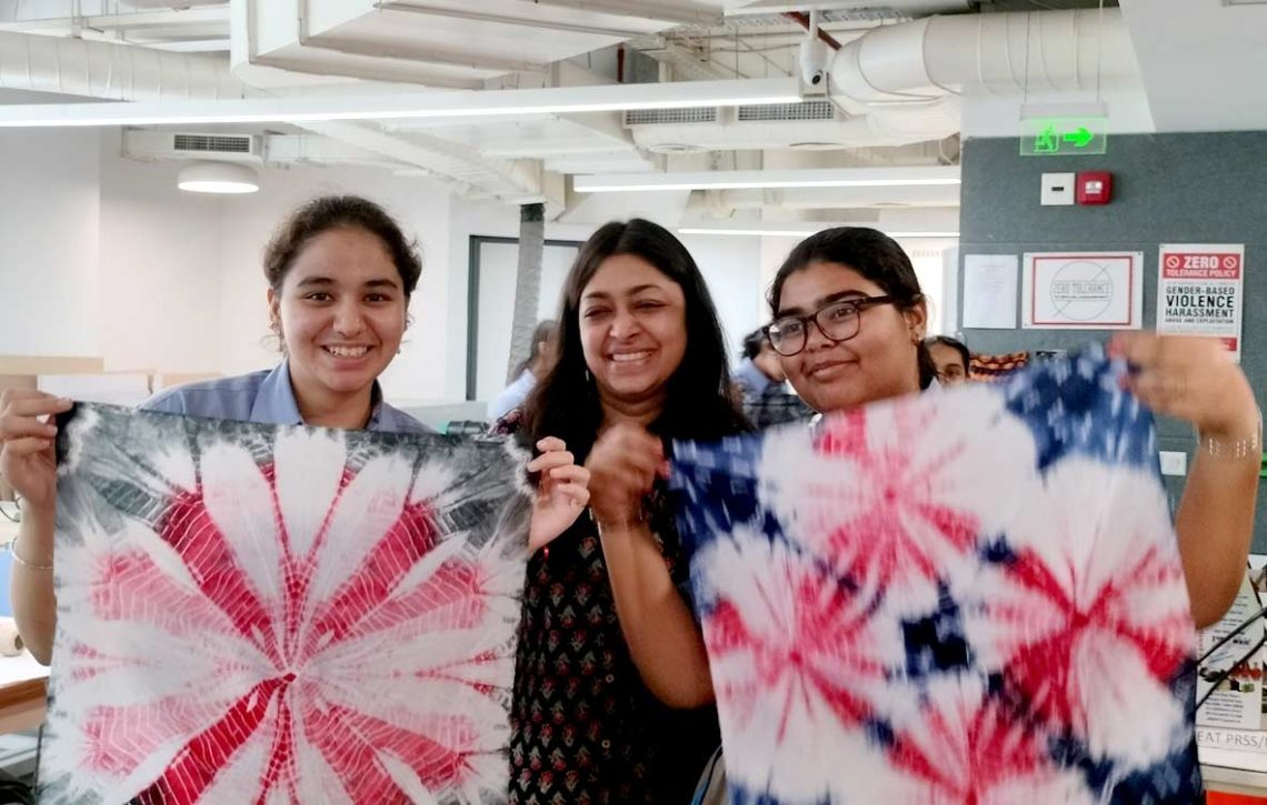 Class XII Students Attend Pearl Academy's Communication and Textile Design Workshop