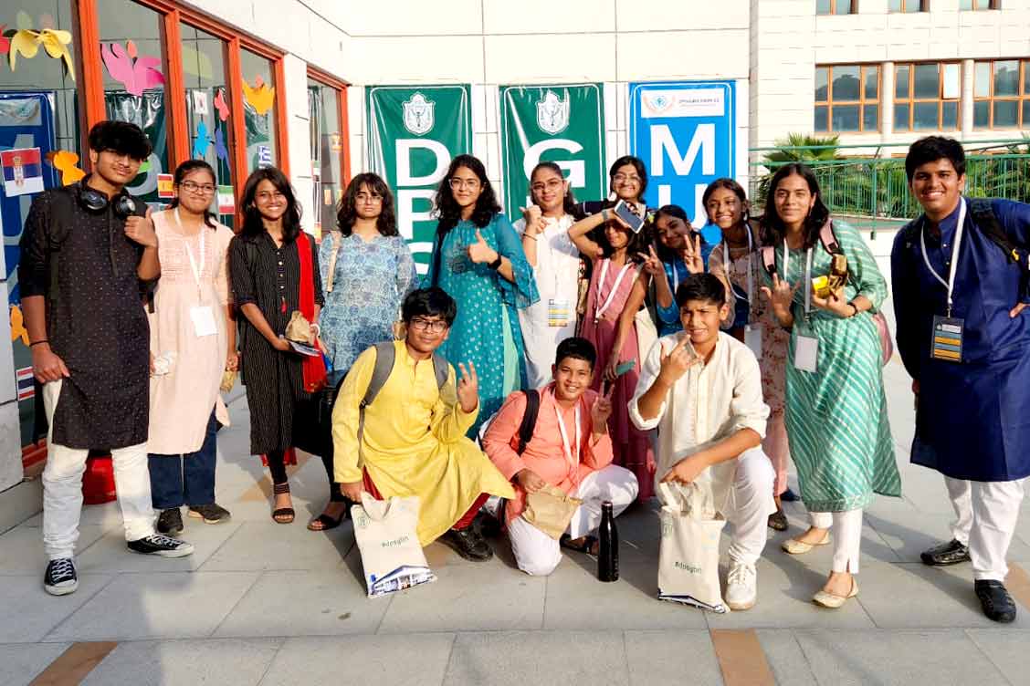 The Khaitan School Shines in MUN Event at DPS