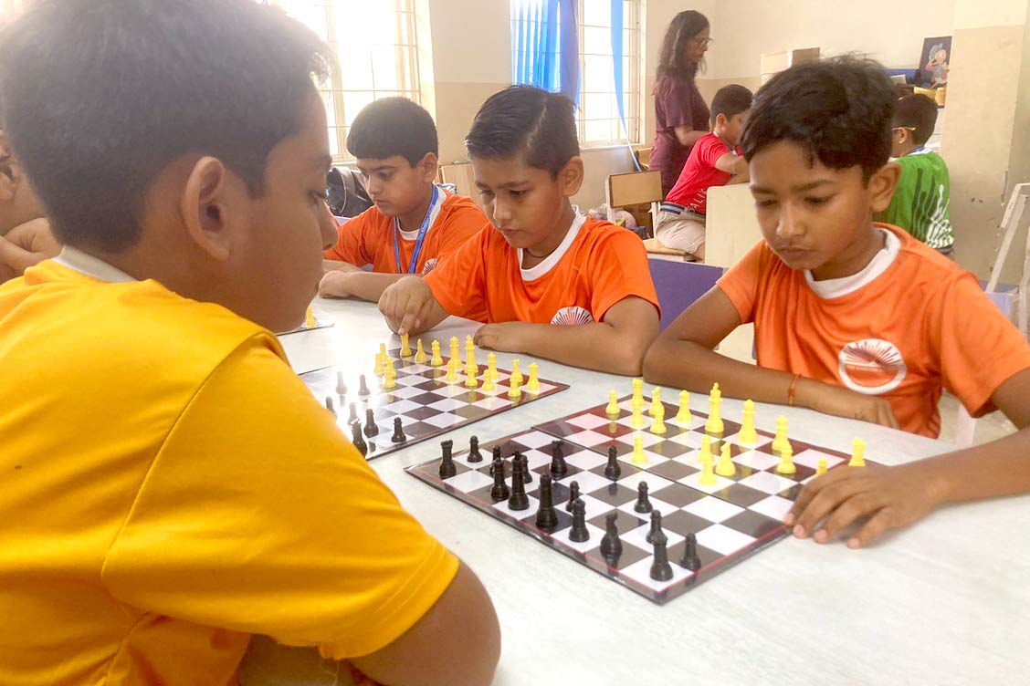 Strategic Minds Clash: Inter House Chess Competition
