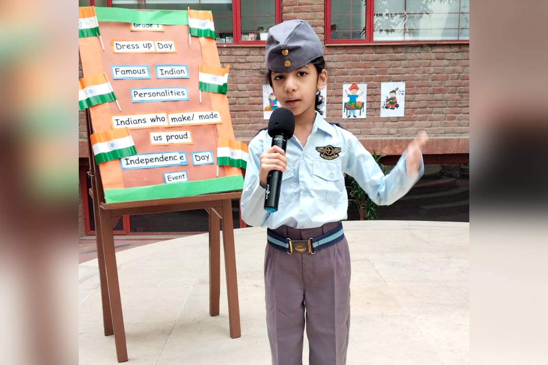 Dress Up Day Event for Grade 1- Avni-Chaturvedi--The-First-Indian-Woman-Fighter-Pilot
