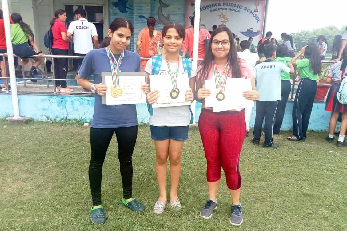 Interschool competition at GD Goenka