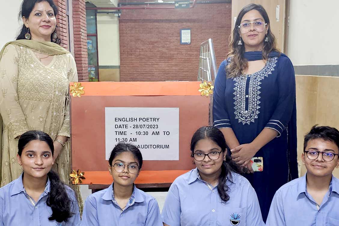 Inter House Poetry Recitation Competition