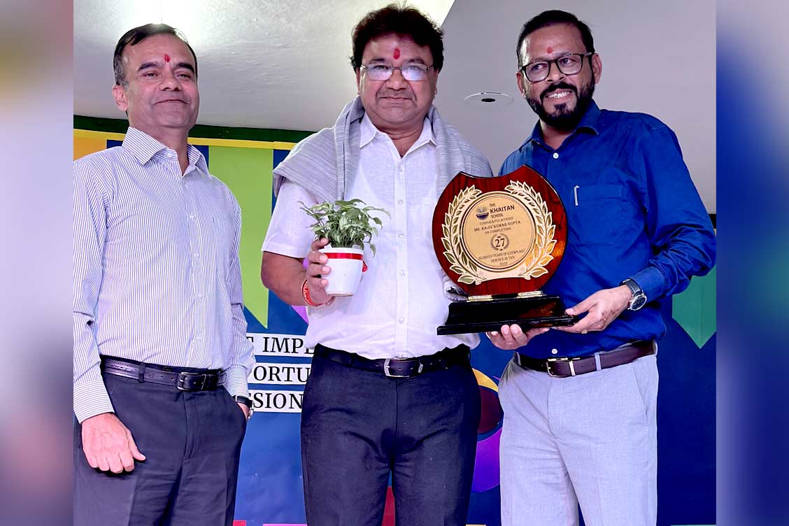 Celebrating 25 Years of Excellence: The Khaitan School Honors its Dedicated Staff