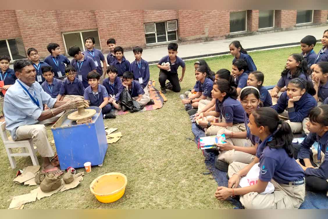 INTERACTION WITH LOCAL POTTERS