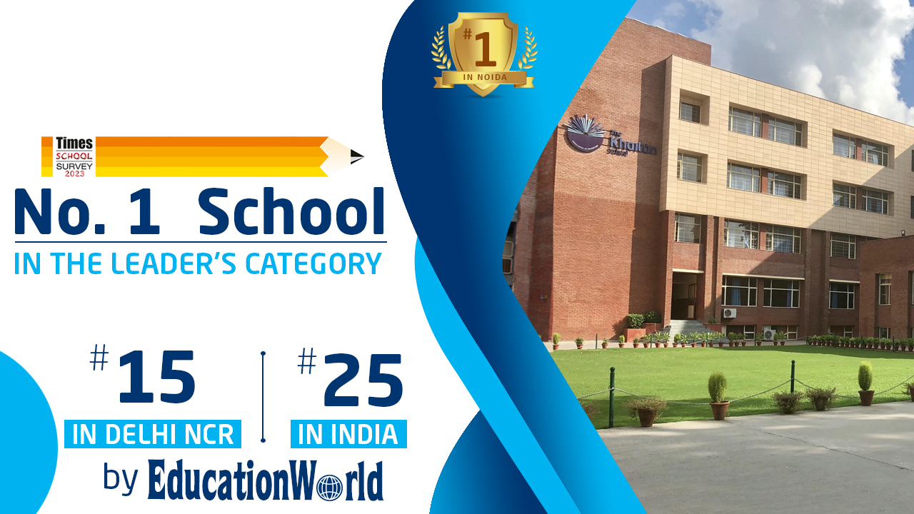 The Khaitan School ranked no.1 in Noida by Times School Survey
