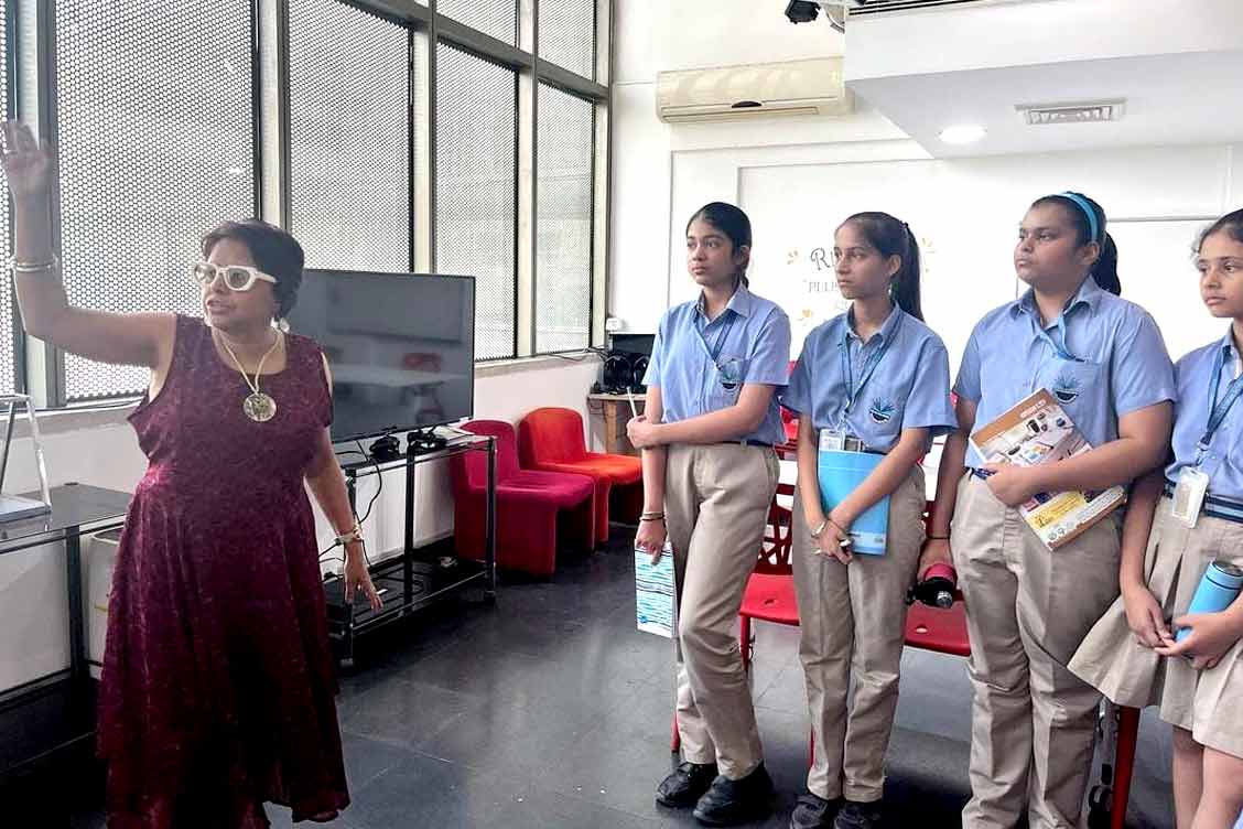 Enriching Cultural Knowledge and Language Skills: Grade 7's Visit to the French Library