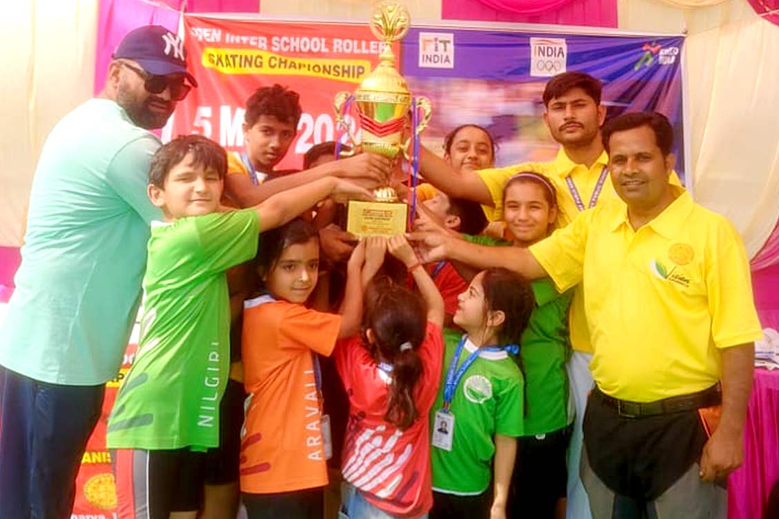 Students Triumph at 2nd Inter-School Roller Skating Championship 2024-25