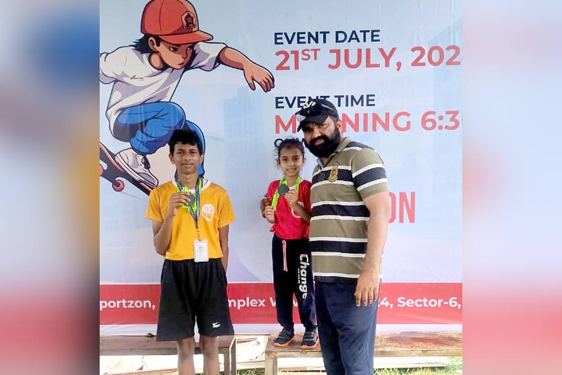 TKS Students Shine at 5th Inter School Roll Ball & Speed Skating Championship
