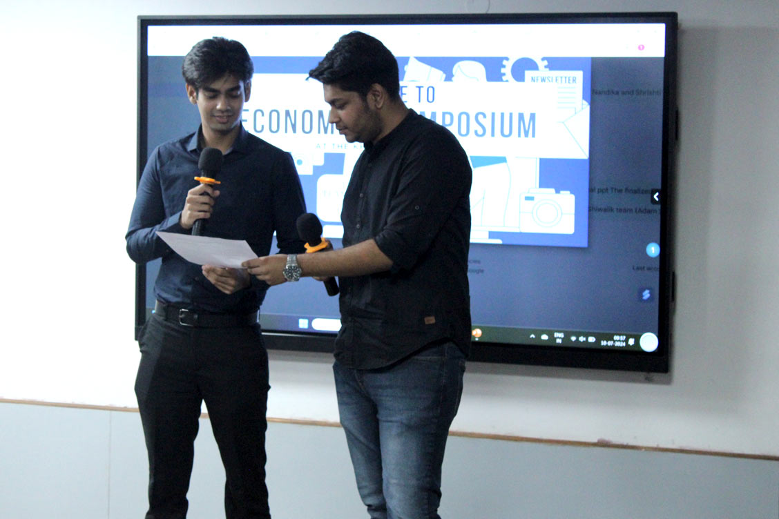 Commerce Students Shine at Inter-House Economics Symposium