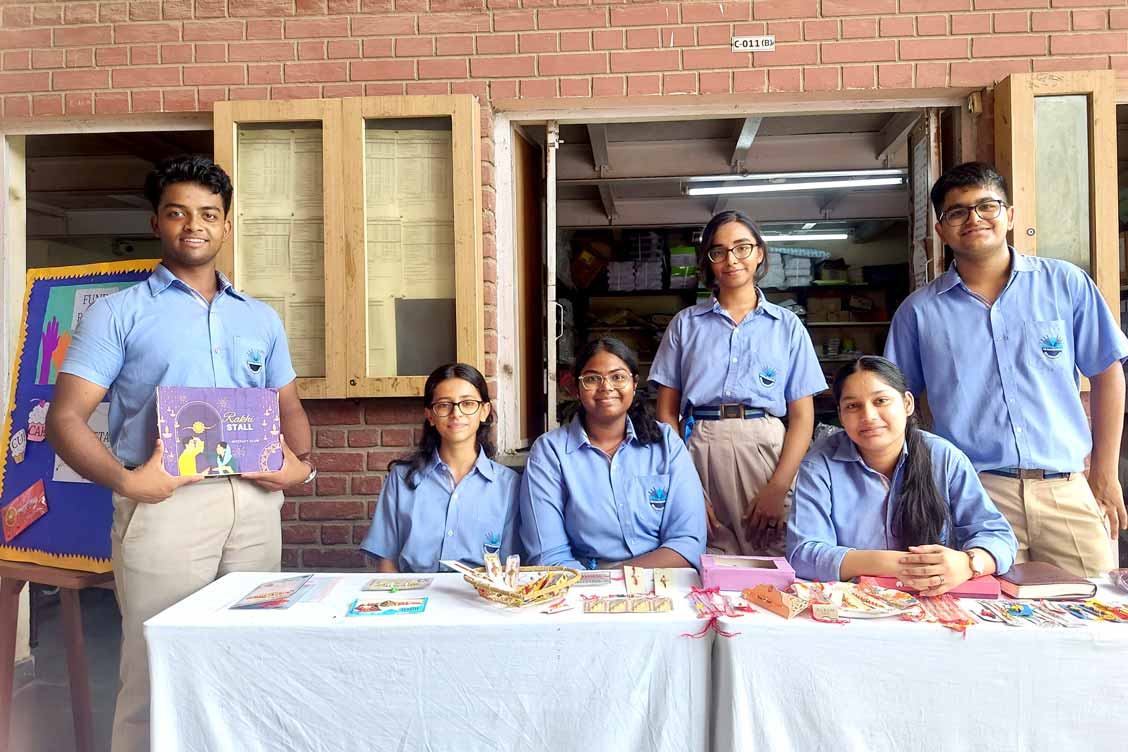 Fundraiser Success: Rakhi and Cupcake Sale by Community Outreach Club