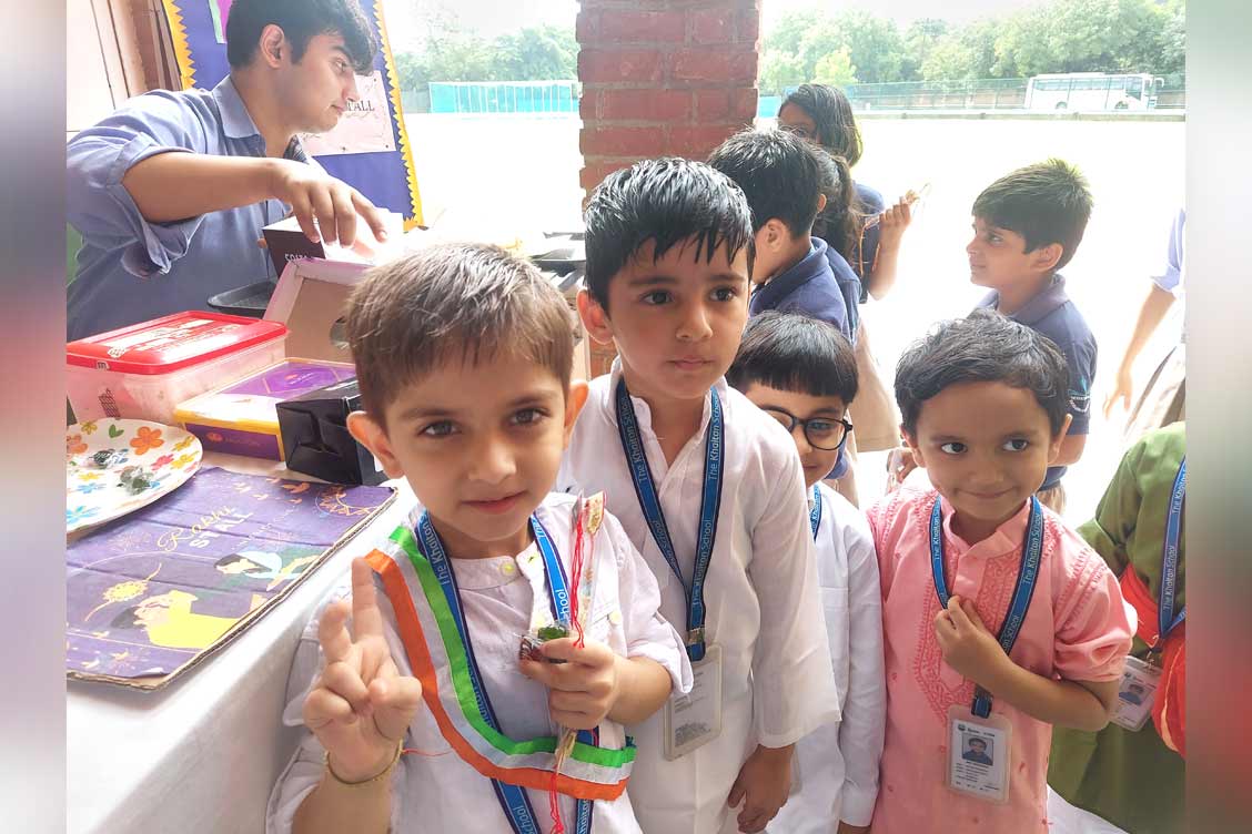 Fundraiser Success: Rakhi and Cupcake Sale by Community Outreach Club