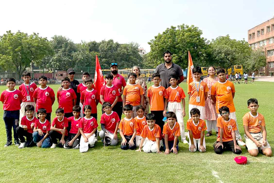 Excitement Soars at The Khaitan School's Inter-House Cricket Tournament Final- the winners