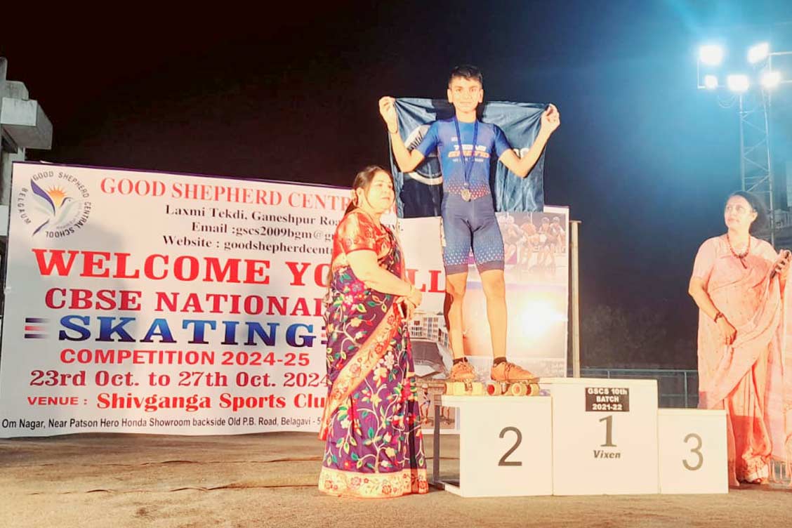 CBSE National Skating Championship- TKS students won