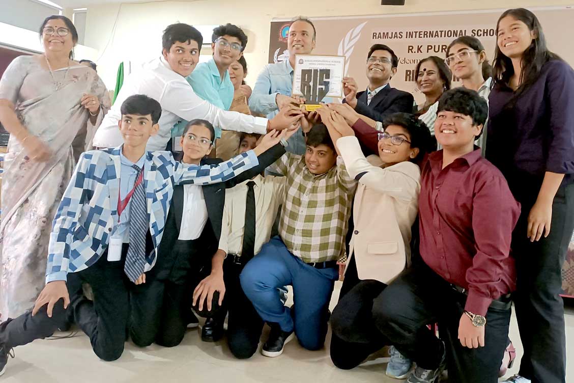 The Khaitan School Students triumph at RIRKPMUN 2024 with Best Delegation Award- One of the top CBSE schools in Noida