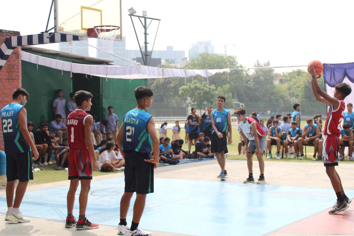 Thrilling Inter-School Basketball Tournament at The Khaitan School, Noida - best CBSE School in Noida