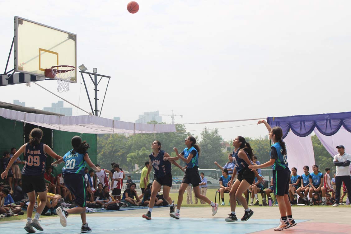 Thrilling Inter-School Basketball Tournament at The Khaitan School, Noida - best CBSE School in Noida