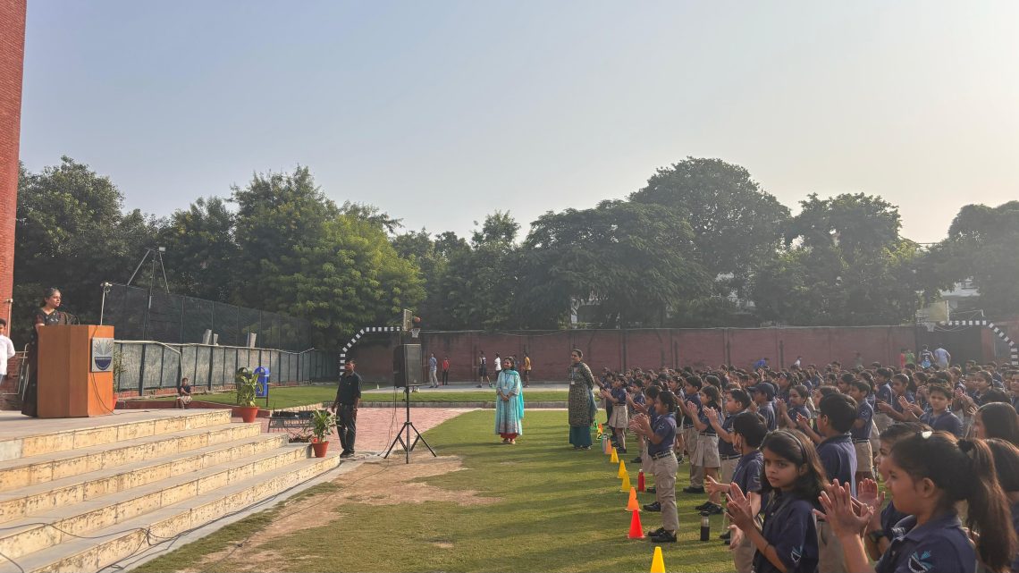 Class Assembly of 4D: Celebrating Gandhi Jayanti with Reflection, Creativity, and Unity