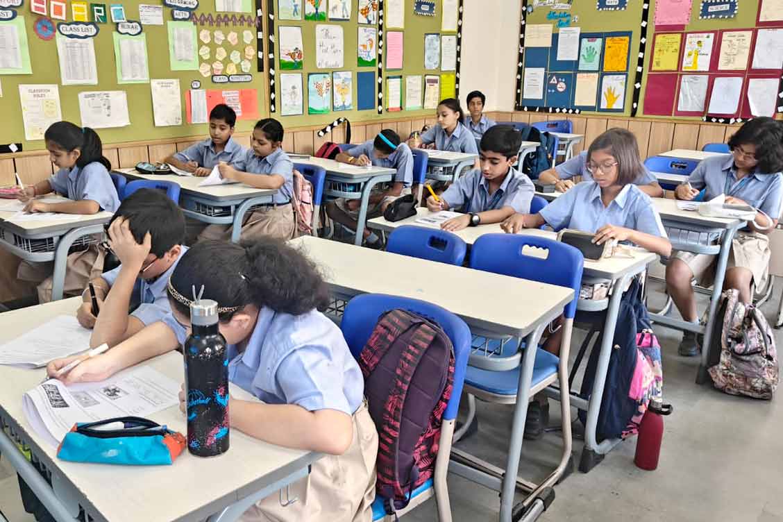 Wiz Quiz 5: A Thrilling and Engaging Test of Knowledge at The Khaitan School Noida