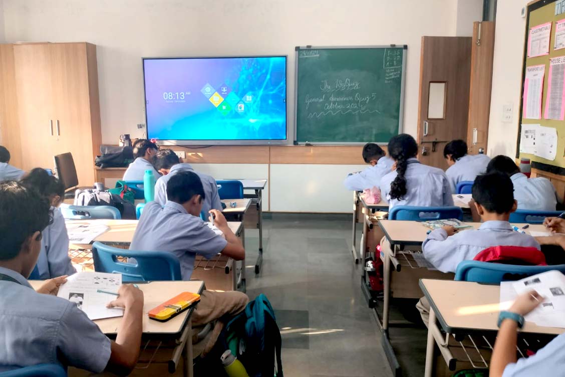 Wiz Quiz 5: A Thrilling and Engaging Test of Knowledge at The Khaitan School Noida
