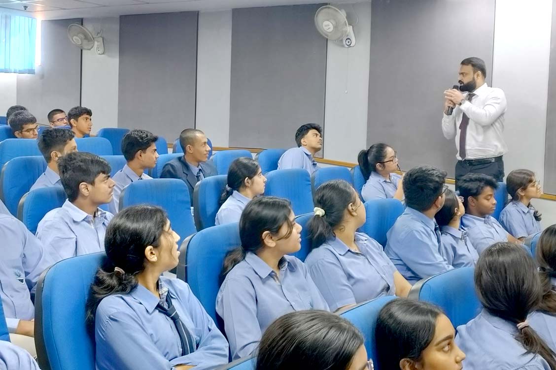 Exploring Career Paths: A Workshop at The khaitan school for Class XI Students on Finance, Business, and Beyond