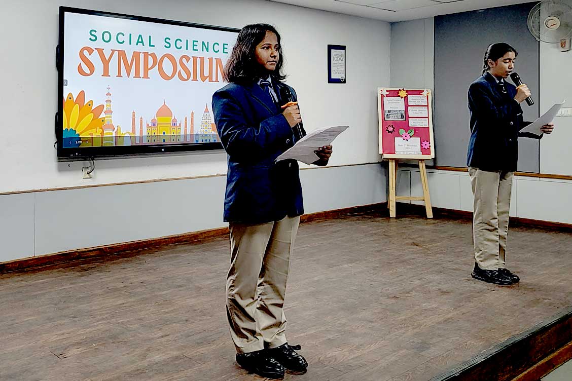 ‘Walk the Talk’ Symposium for Middle School Students at The Khaitan School, the best CBSE School in Noida