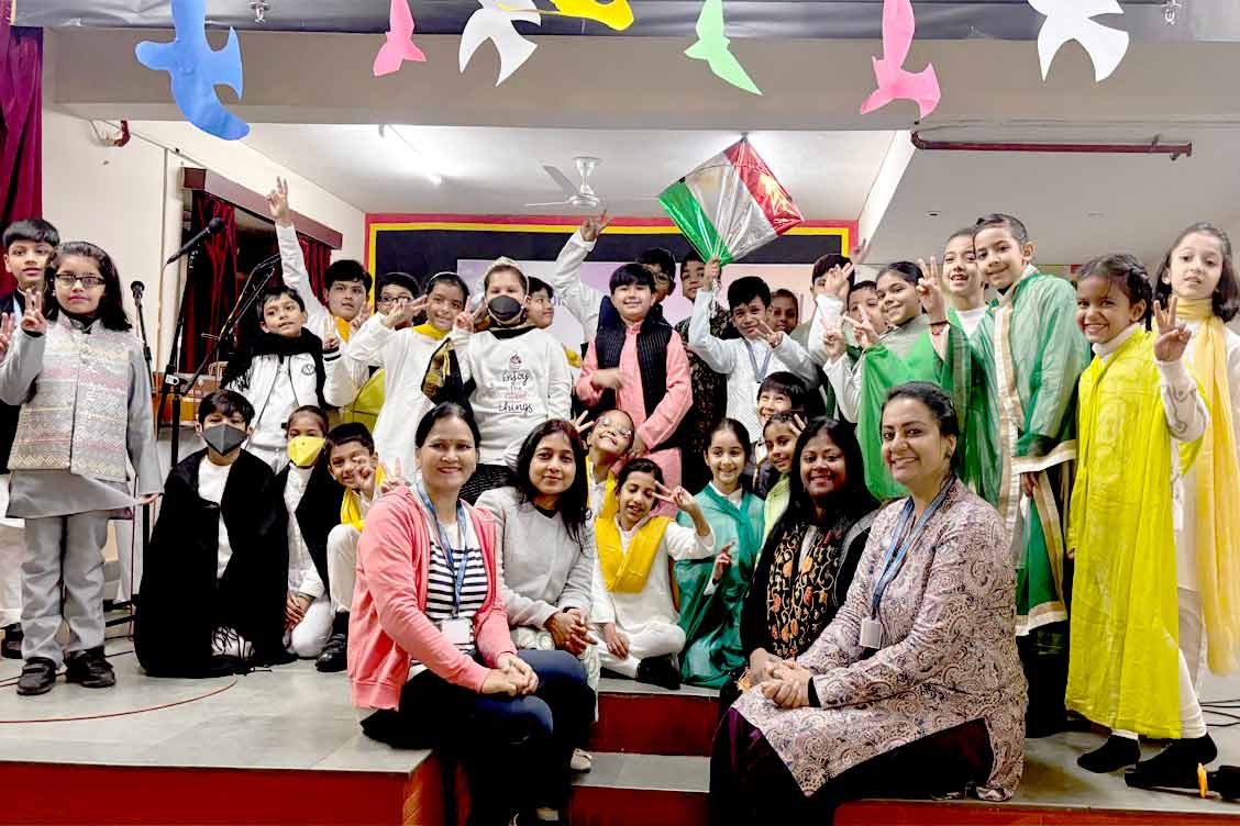 Class 3G’s Morning Assembly at The Khaitan School Spreads Awareness on Saving Birds