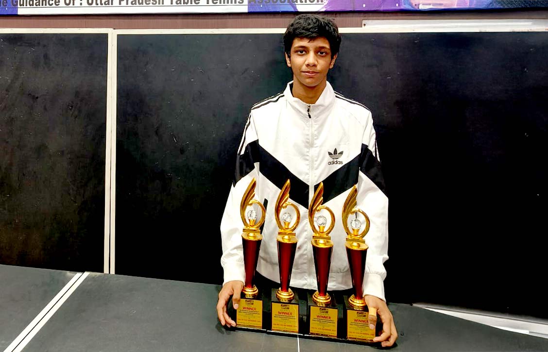 Garv Singla of The Khaitan School Clinches Gold at Gautam Budh Nagar TT Championship 2024