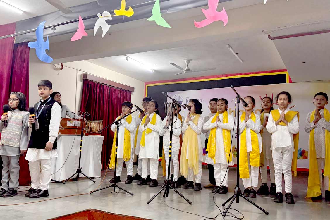 Class 3G’s Morning Assembly at The Khaitan School Spreads Awareness on Saving Birds
