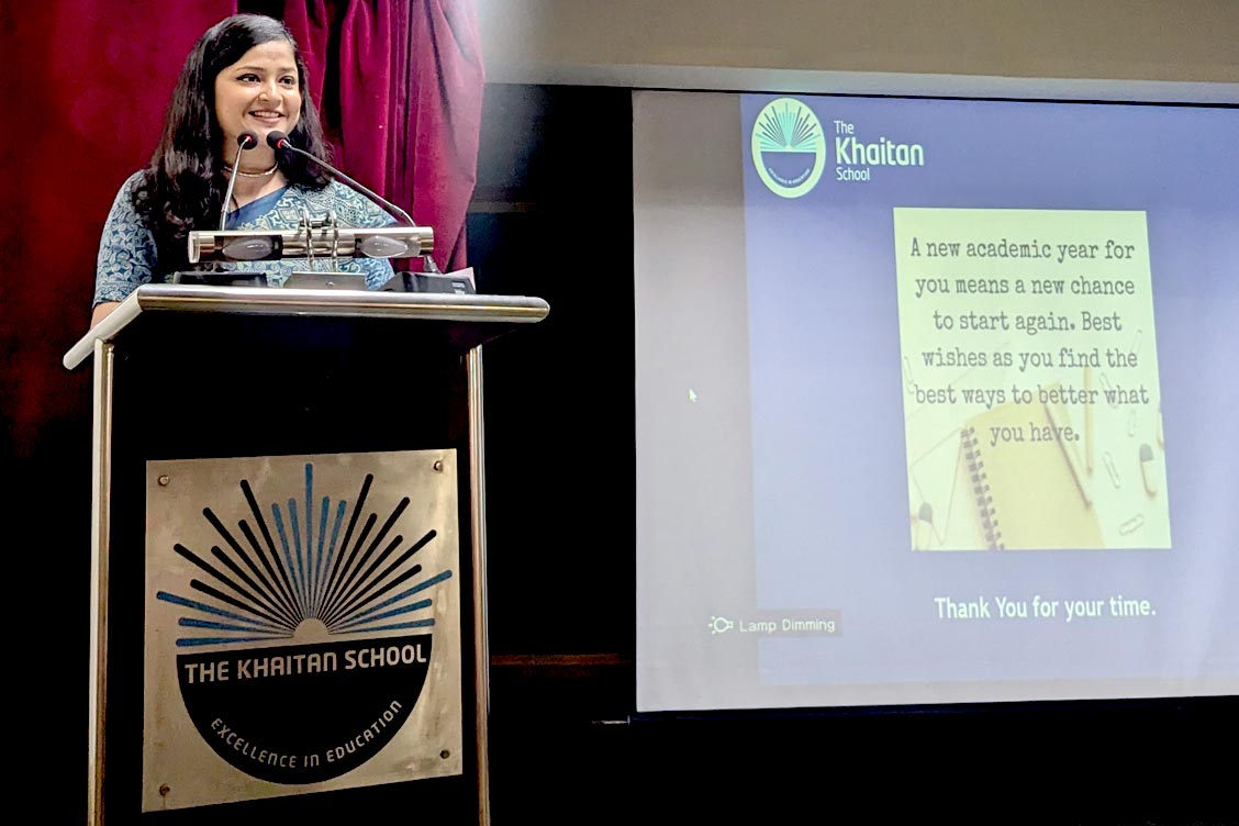 Fostering Partnership and Purpose: Orientation Ceremony at The Khaitan School