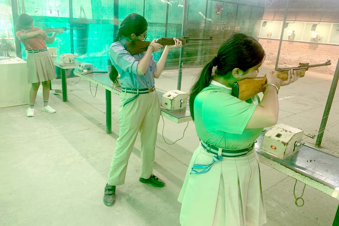 Inter-House Shooting Competition 2025–26 at The Khaitan School