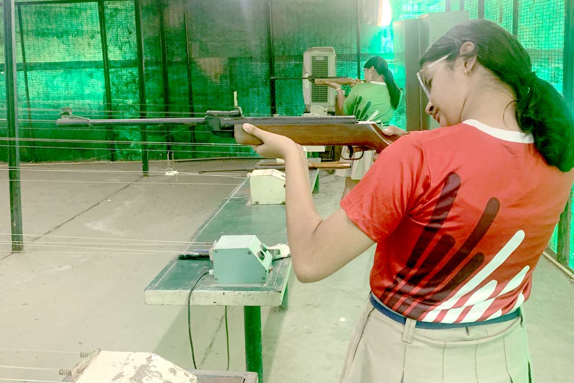 Inter-House Shooting Competition 2025–26 at The Khaitan School