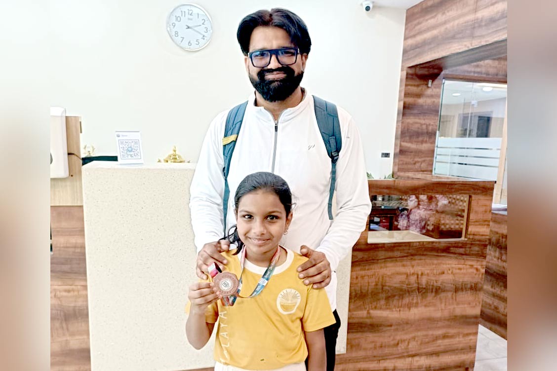 Rolling to Victory: The Khaitan School Bags 9 Medals at Skating Championship