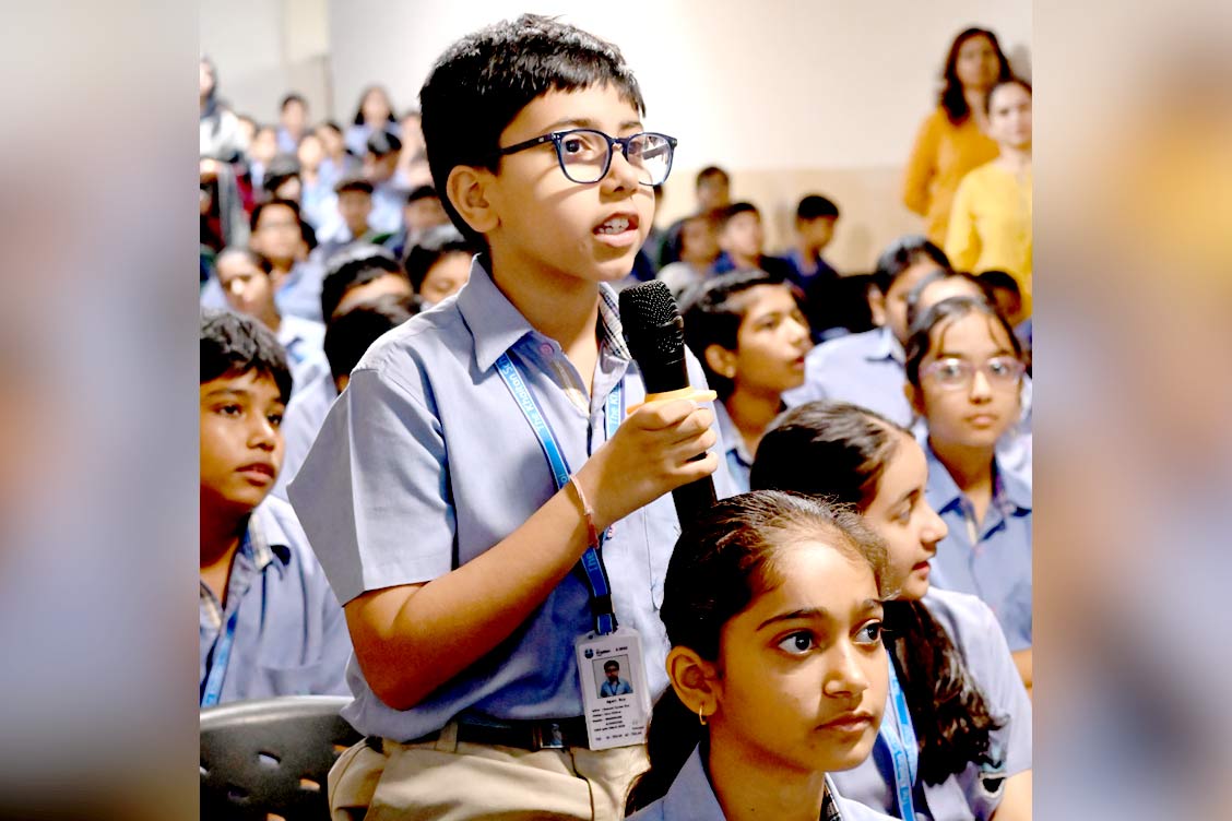 Author's Workshop by Ms. Shobha Tharoor At The Khaitan School