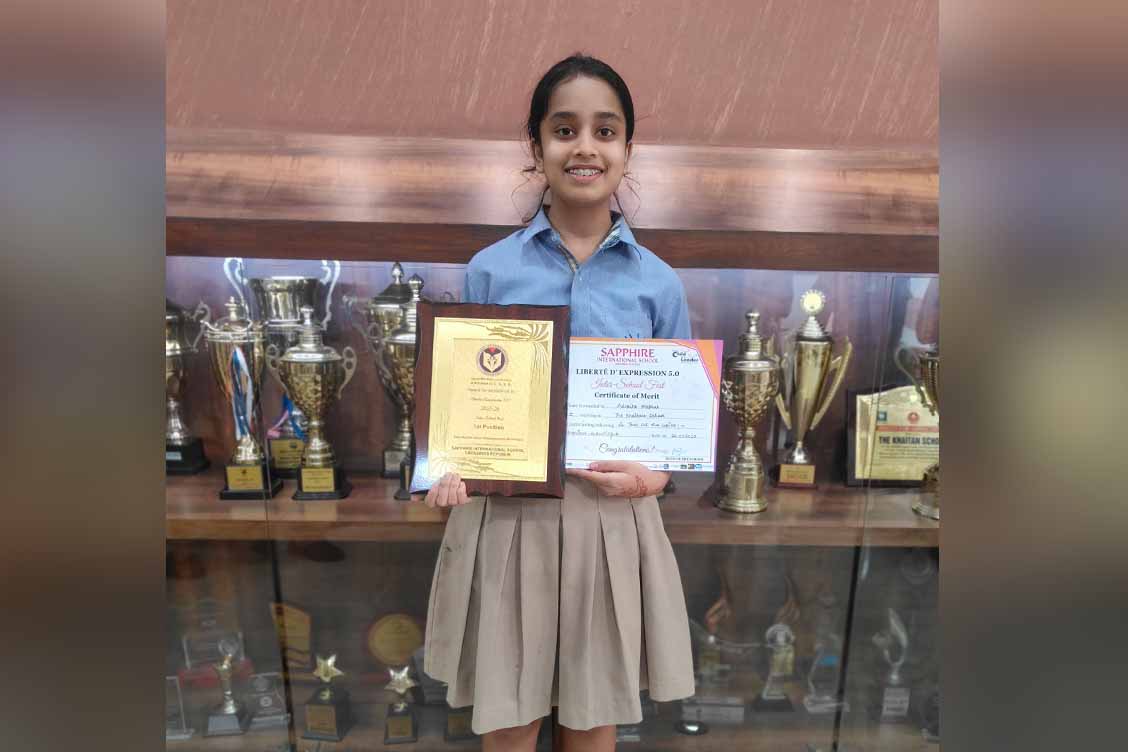 The Khaitan School Shines at German Language Competition with Third Prize Win