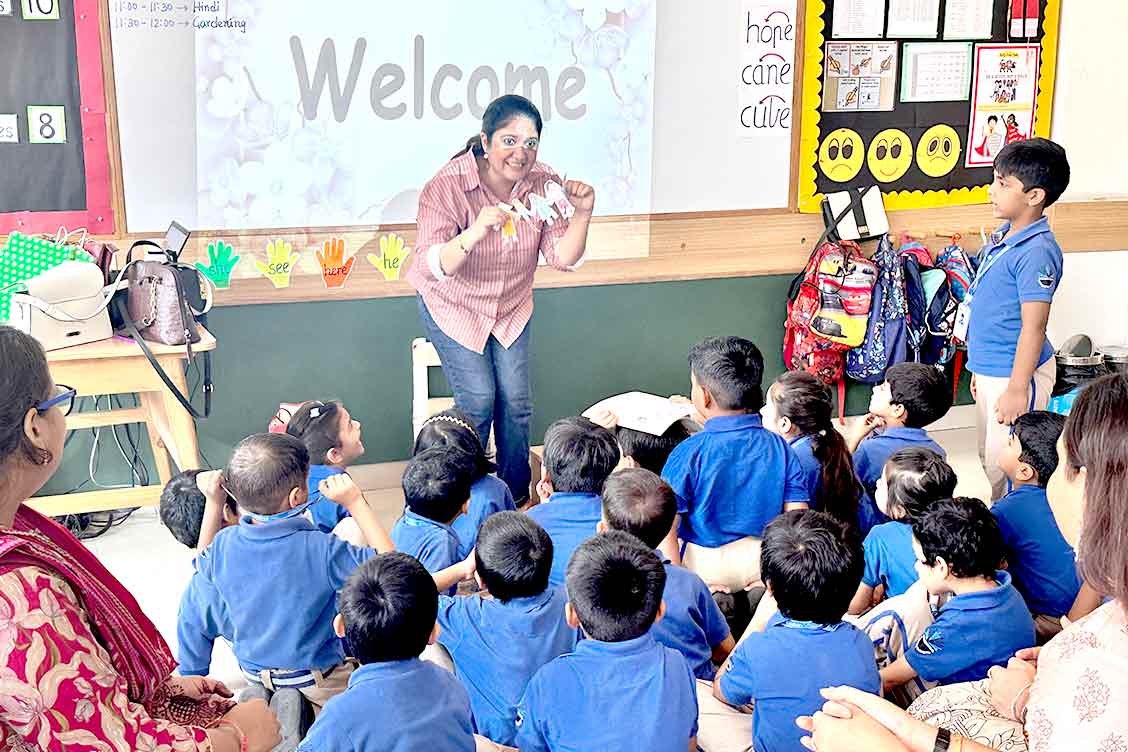 Pre-Primary Wing of The Khaitan School Celebrates Teachers’ Day with a Heart-Warming Tribute