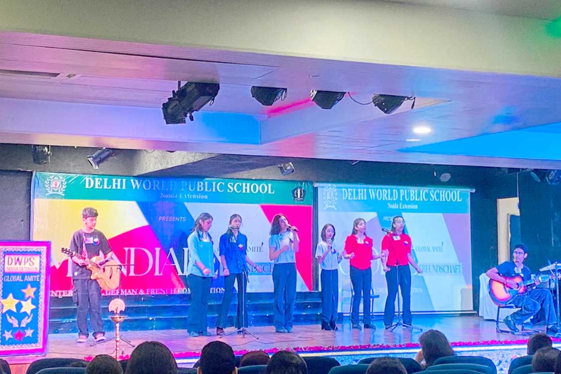The Khaitan School Shines at “Global Amite” DWPS Inter-School Competition for Foreign Languages